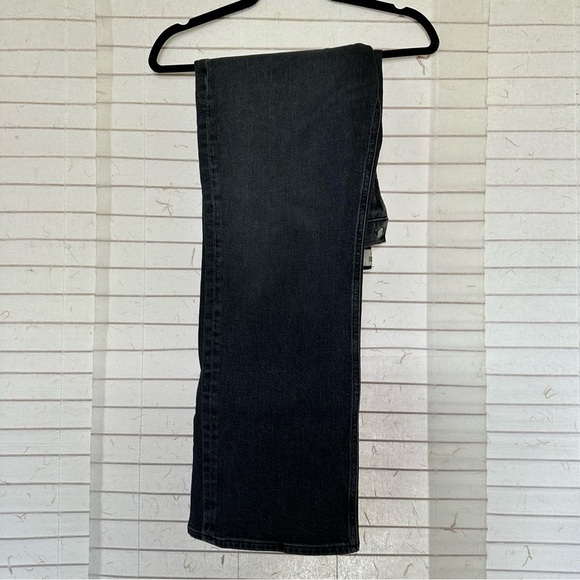 Agolde Hi-Rise Stovepipe Black Women's Jeans - Picture 12 of 12